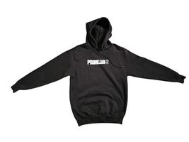 Primitive Skateboarding Mens Spell Out Logo Pullover Hoodie Black Sz Med... - $23.52