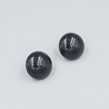 Bluemoona 100 Pcs - Diy Glossy Black Round Safety Plastic Eyes For Soft Toy Snap - £4.78 GBP