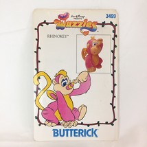 VTG 1985 Butterick 3499 Disney Wuzzles RHINOKEY 13&quot; Stuffed Toy Pattern Uncut - £8.66 GBP