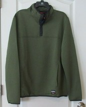 Gerry Long Sleeve Fleece Snap Placket Pullover Olive Men&#39;s Sz. XL NWT - $384.26 MXN
