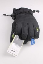 Head Junior Jr Black Insulated Ski Snowboard Winter Gloves L 10-14 - £15.85 GBP