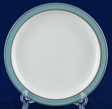 Denby Colonial Blue 6-3/4&quot; Bread Plate 1990s Sherwood Collection - $13.50