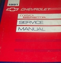 1991 Chevrolet Chevy Beretta &amp; Corsica Service Workshop Repair Factory M... - $91.97 MXN