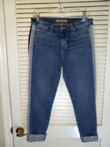 Joes Jeans The Icon Mid Rise Skinny Distressed Ankle Crop Jeans Size Waist 29 - £25.91 GBP