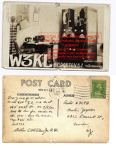1932 Antique Real Photo Postcard Amateur Radio Oper JT Roberts QSL W3KL - £413.62 GBP