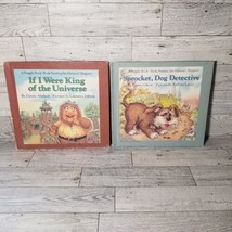 2 Vintage 80s Fraggle Rock Jim Henson’s Muppets Weekly Reader Books Children - £9.21 GBP