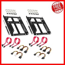 2.5&quot; to 3.5&quot; SSD/HDD Mounting Kit - Fast Installation with Accessories I... - $33.94