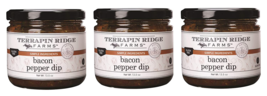 Terrapin Ridge Farms Bacon Pepper Dip, 3-Pack 13.5 Ounce Jars - £26.94 GBP