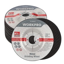 WORKPRO Metal Grinding Wheels for Angle Grinders, Sanding, Polishing, Shaping, T - £28.46 GBP