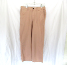 Lands&#39; End men&#39;s pants chino Traditional Fit Sz 32 pink comfort waist in... - $19.55