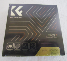 K&F Concept Nano-X Series Lens Filter Fixed MRC ND1000 95MM - $745.43 MXN