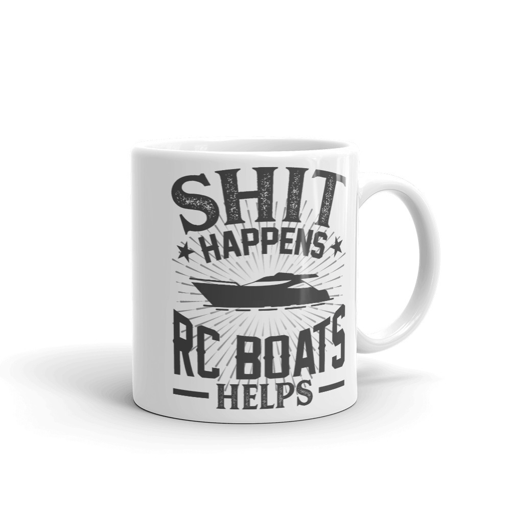 Shit Happens RC Boats Helps Mug