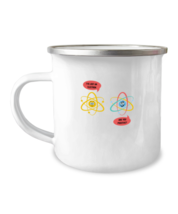 12oz Camper Mug Coffee Funny Electron Science Teacher  - £19.83 GBP