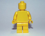 Building Toy Yellow blank plain Minifigure US - £4.30 GBP