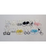 Fashion Jewelry Earrings ~ 12 Pairs, Assorted Colors &amp; Styles ~ Lot #150... - $185.63 MXN