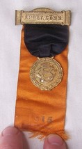 EARLY ARRGT. COMM. LABOR TRADE UNION BROTHER BC MEDAL BADGE - $15.83
