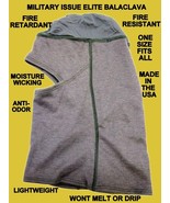 ARMY ELITE ISSUE US MILITARY GREY BALACLAVA FLASH-HOOD FIRE RESISTANT SK... - €10,49 EUR