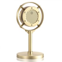 Retro Style Condenser Microphone Props, Fake Plastic Classic Microphone Model Fo - £14.36 GBP