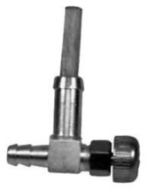 IN LINE FUEL Gas Petrol Cut SHUT OFF VALVE 1/4&quot; NIPPLE metal with screen... - $13.99