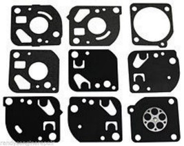 Zama GND-18 Homelite, Sears Carburetor Gasket &amp; Diaphragm Kit trimmer carb parts - £14.14 GBP