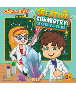 Creative Chemistry Crystals &amp; Slime Science Kit for Kids Best Kids Chemi... - $23.00 CAD