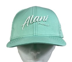 Alani Nu Energy Drink Hat Cap Adjustable SnapBack Teal Mesh Baseball Cap - £11.63 GBP