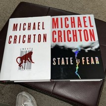 Michael Crichton Books Lot Of 2. “Next” And “State Of Fear” - £11.67 GBP
