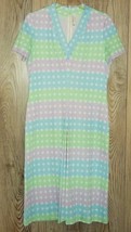 Vintage 60s Scooter Dress Geometric Polka Dot Large Circles by Kimberly - $38.00