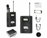 Pixel 6 MK-7 Channels UHF Wireless Lavalier Microphone Photographic - £51.36 GBP