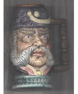 Magrou Portugal Vintage Large 7&quot; Ceramic Toby Mug Turkish Arabian Office... - $13.56 CAD