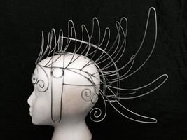 Samba Majestic Mohawk Headdress Wire Frame Design - Custom Made - $80.00