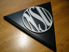 NSU - German motorcycle, automaker company - logo, emblem, badge, symbol - $673.60 MXN