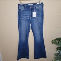 NWT Kancan | High Rise Flare Leg Jeans, Size 13/30 - £41.76 GBP