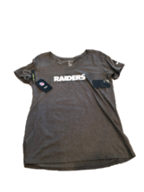 NWT New Las Vegas Raiders Nike Seismic Women's Scoop Neck Size Small T-Shirt - £19.67 GBP