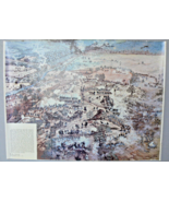 1982 Poster 1861 Wilson&#39;s Creek AKA Oak Hills Battlefield UnionConfedera... - $16.65