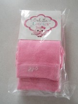 OOH LA Leggies Ruffled Baby Leg Warmers, Pretty in Pink New - £5.50 GBP