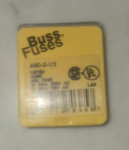 Buss Fuses AGC-2-1/2 - $725.00