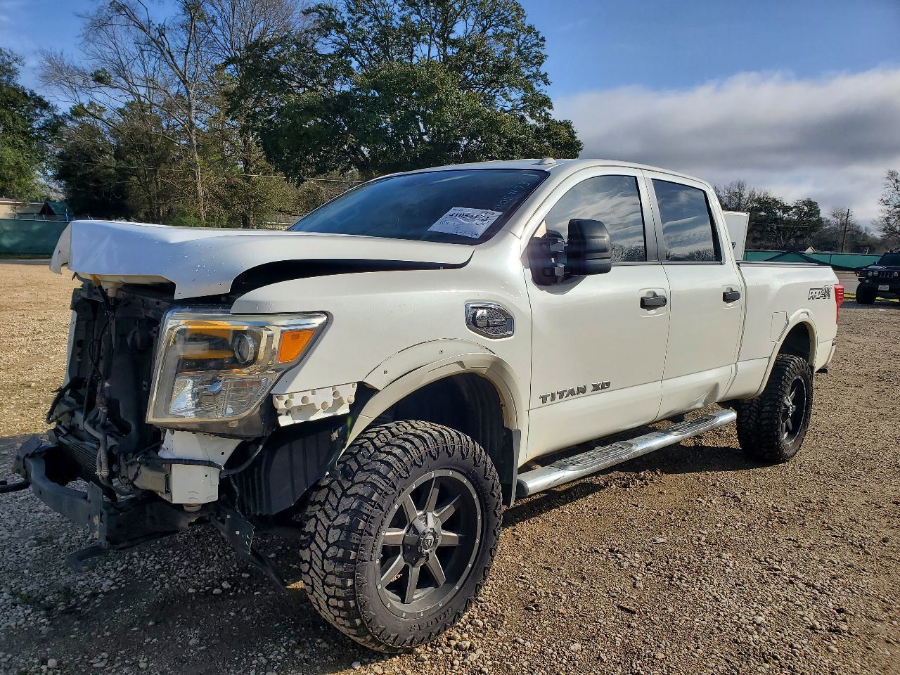 2017 2018 2019 Nissan Titan XD Pro4x OEM 5.0L Cummins Left Rear Door Glass Item image 8