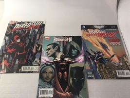 Lot 3 Comics House of M 6 Huntress Worlds Finest  3, Daredevil 20 - $14.54