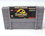 Vintage SNES Jurassic Park Super Nintendo Authentic Cartridge Only Teste... - $14.84