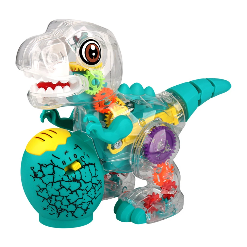 BPA Free Tyrannosaurus Rex Toys Colorful Gears Moving Dinosaur Toys with Lights - £19.10 GBP