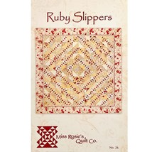 Ruby Slippers Quilt PATTERN by Miss Rosies Half Square Triangles HST Shabby Chic - £7.83 GBP