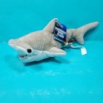 Hammerhead Shark Plush Stuffed Animal 13&quot; Gray Adventure Planet w/ Tag R... - £15.81 GBP