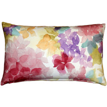 May Flower Throw Pillow 12X20, with Polyfill Insert - £31.65 GBP