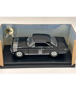 Route 66 Get Your Kicks 1966 Chevy Nova Street Machines Black 1:18 w/Coi... - $1,457.84 MXN