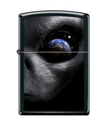 Zippo Lighter - Alien Earth Eye Black Matte - 854774 - $588.11 MXN