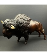 Breyer Buffalo Bison #76 Nice Vintage 1965-1991 Dark Brown Breyer Moldin... - $739.51 MXN