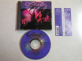 Cinderella~Live Train To Heartbreak Station Japan 6 Trk Cd Tom &amp; Eric Autographs - £77.76 GBP