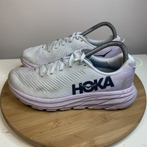 Hoka One One Rincon 3 Womens Size 7.5 B Running Shoes Gray Sneakers 1119396 PAOH - £31.15 GBP