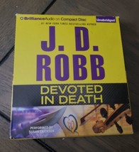 Devoted in Death BY J. D. Robb Audiobook CD Set Crime Thriller  - £6.93 GBP